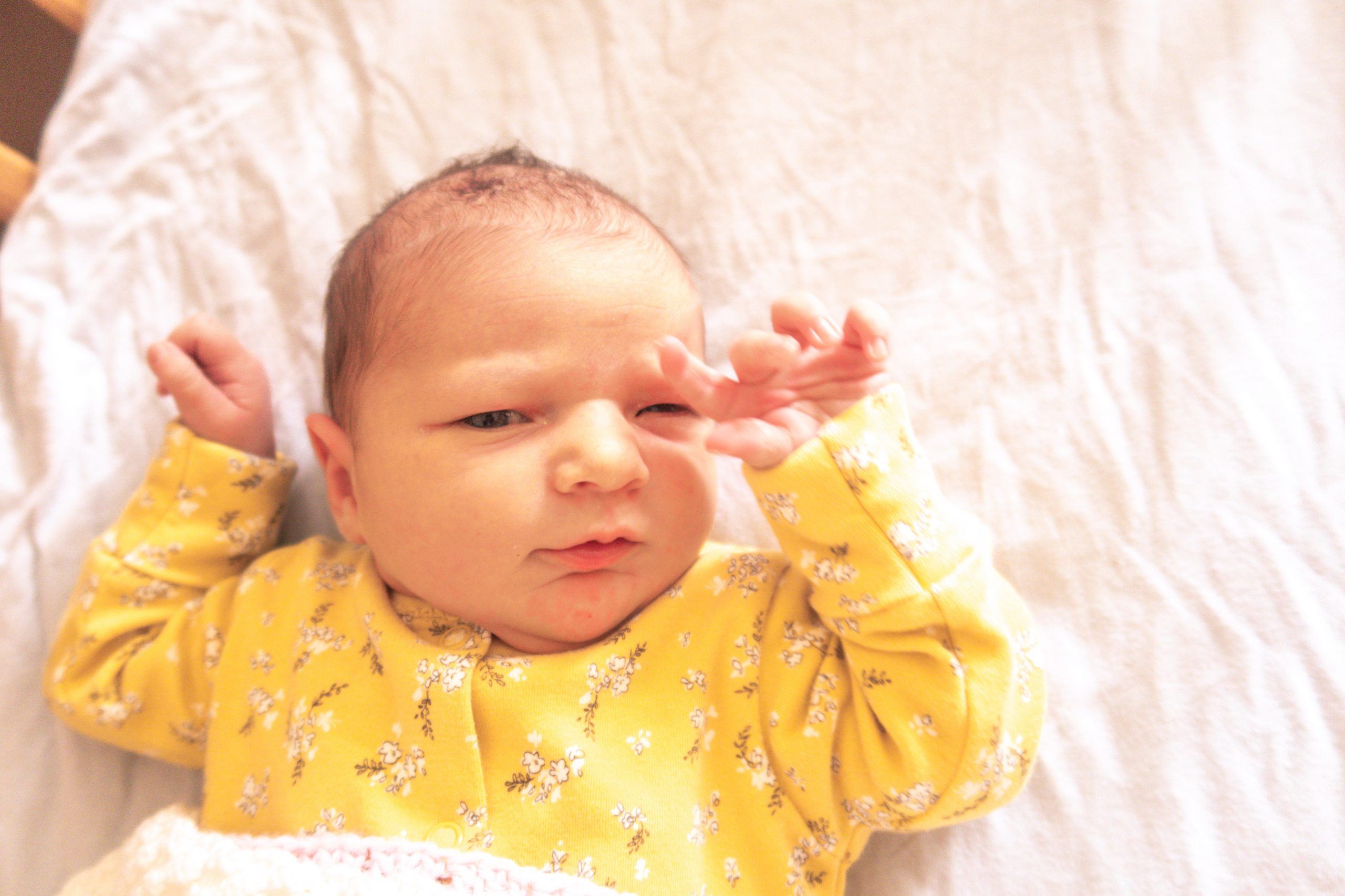 baby expressions too bright