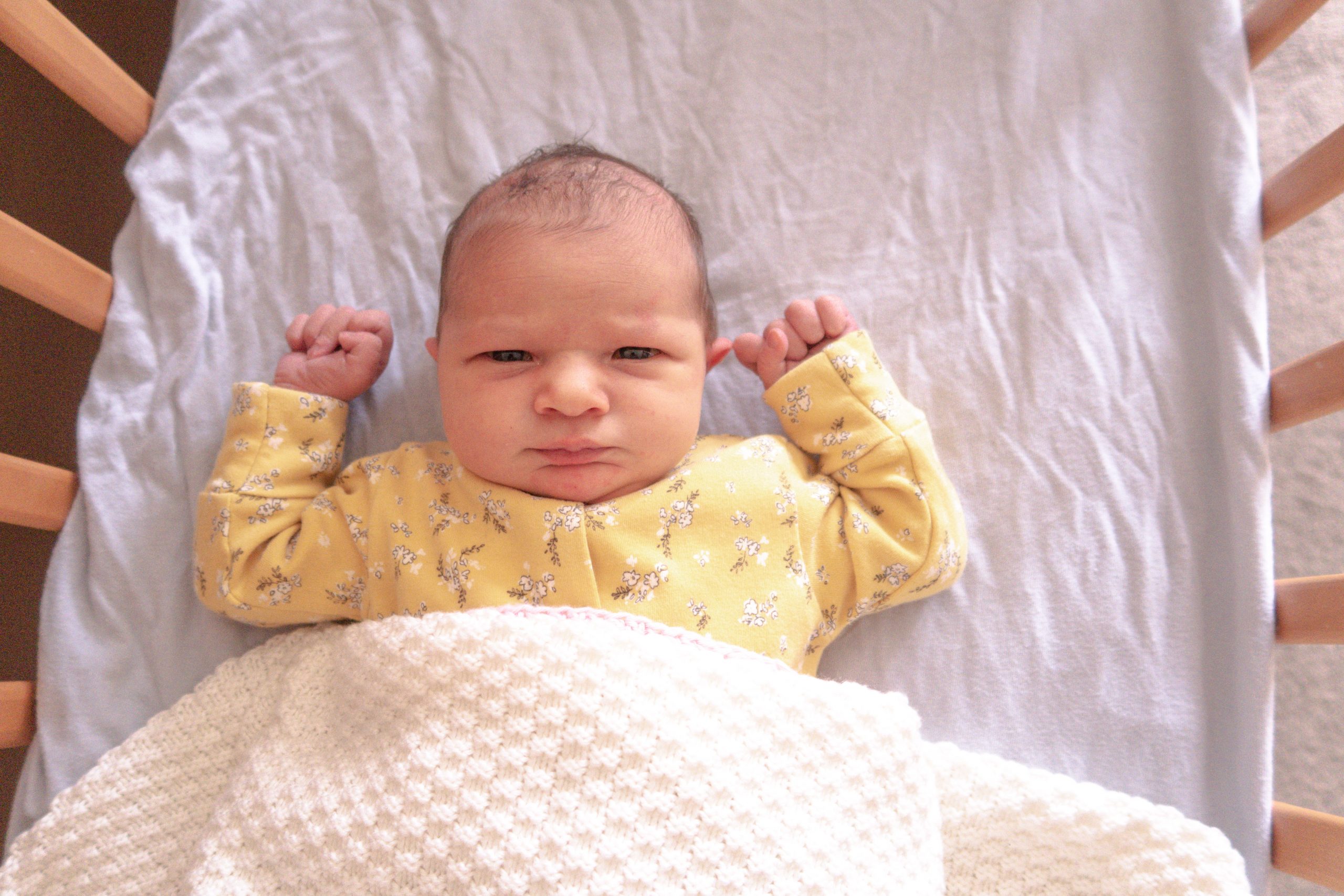 babys faces looking tough
