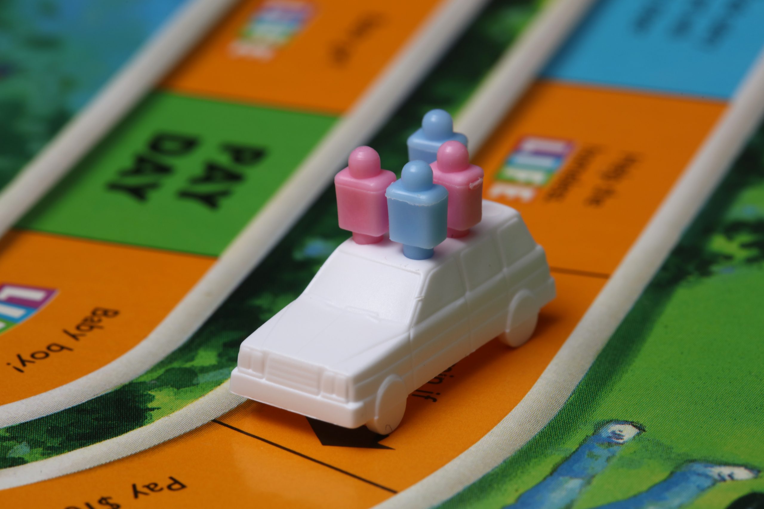 close up of board game