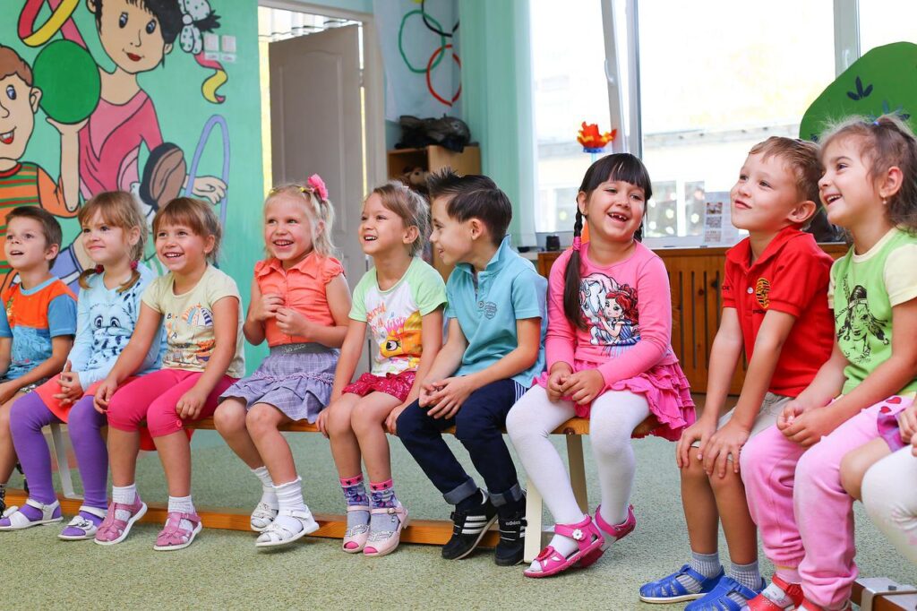 kids at nursery