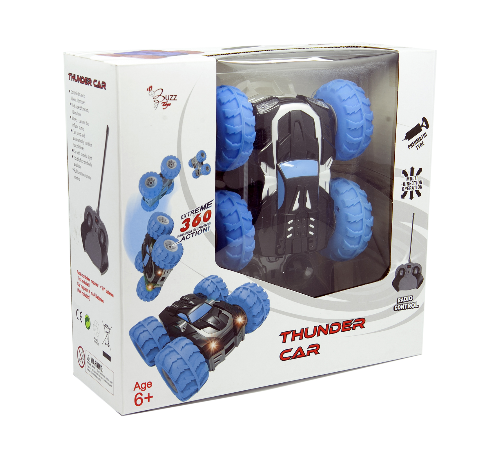 boxed thunder car
