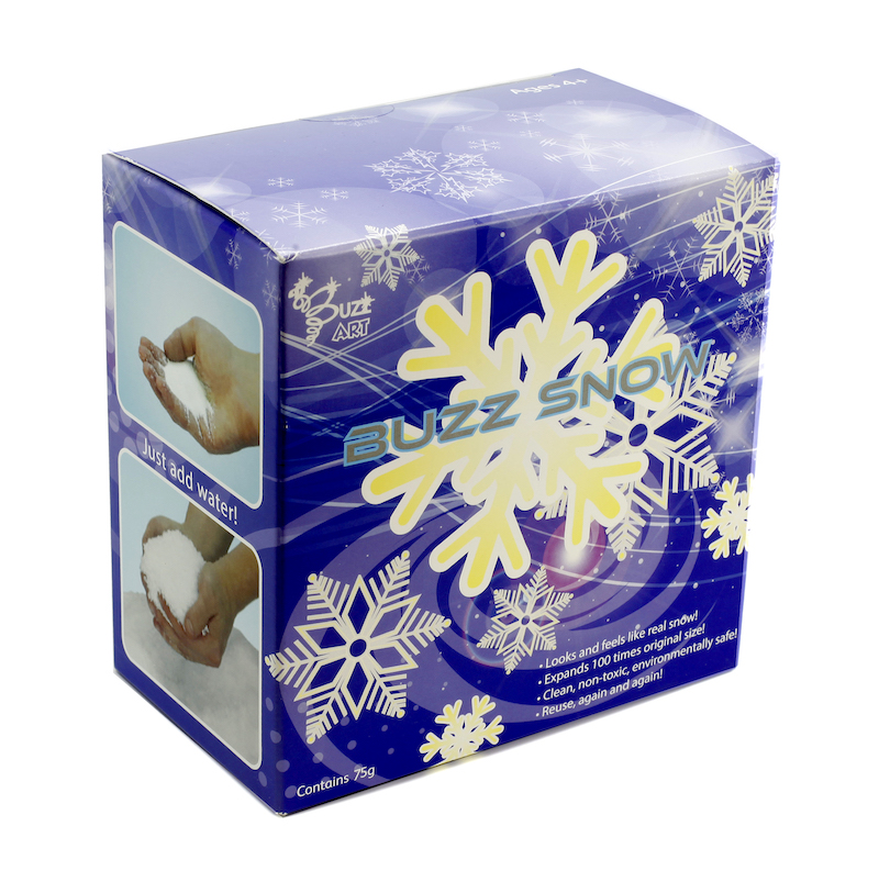 box of buzz snow