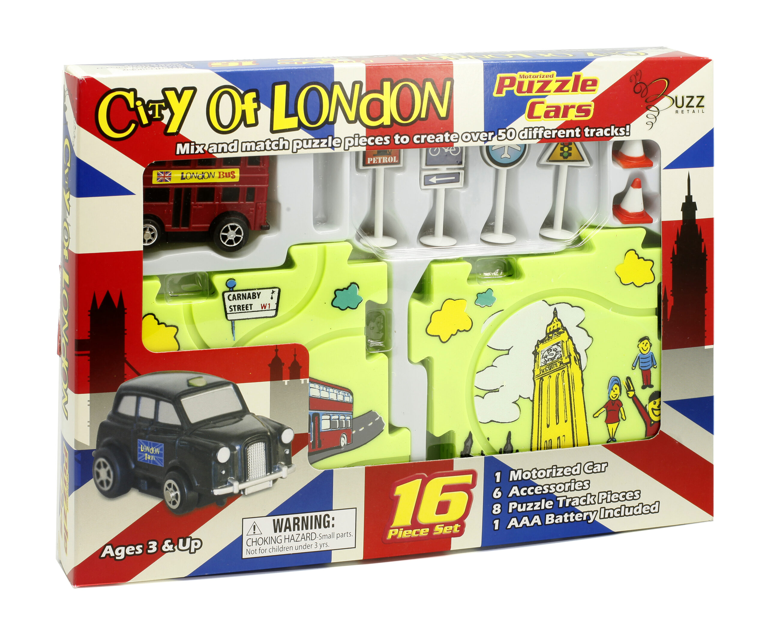 puzzle car box
