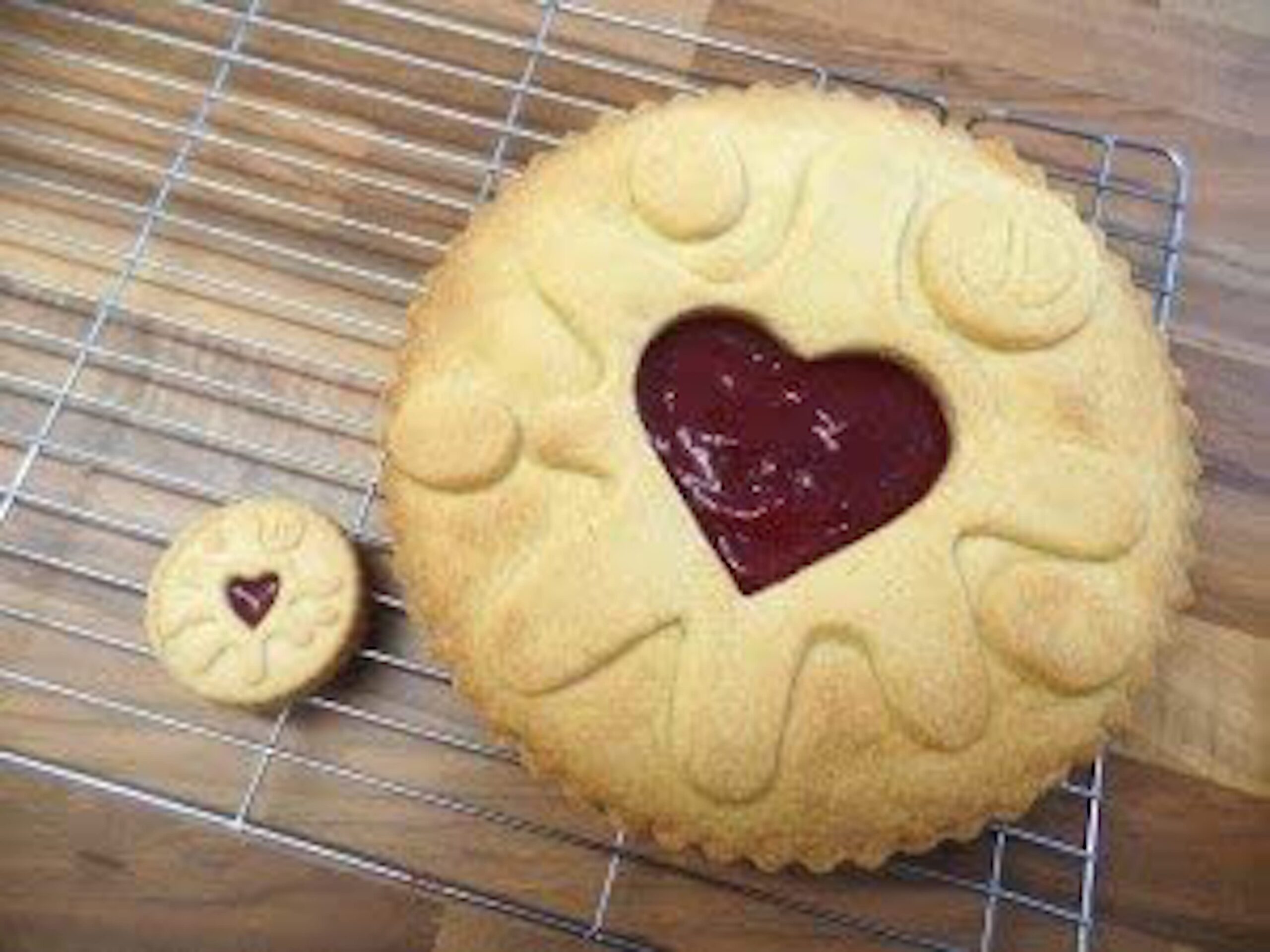 giant jammy dodger mould