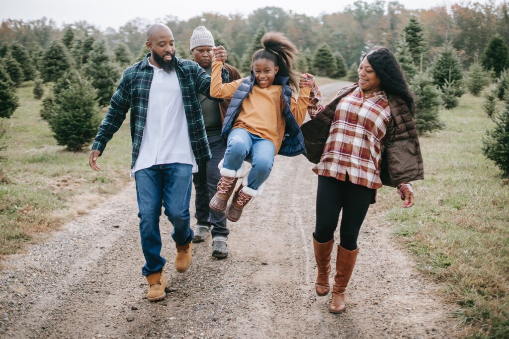 family out in the country
