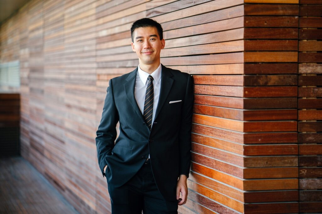 businessman in suit