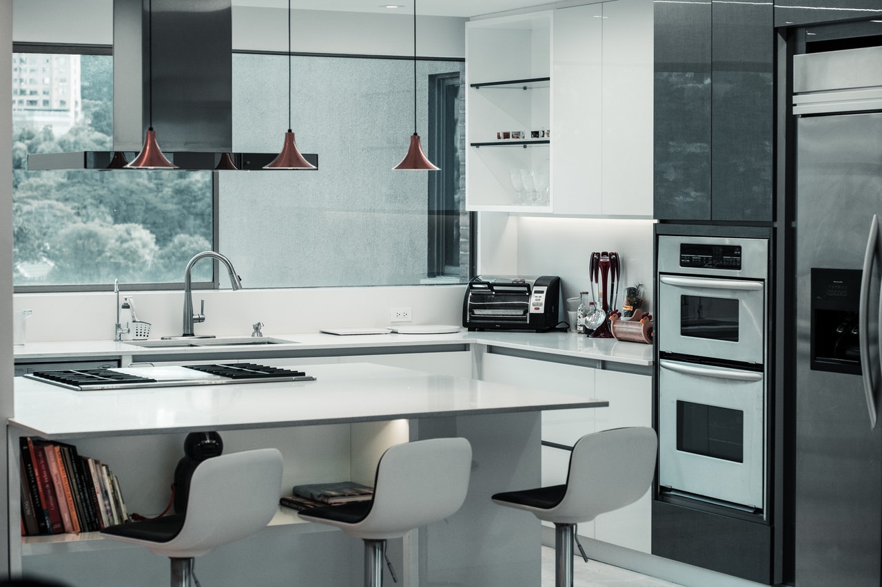 white kitchen