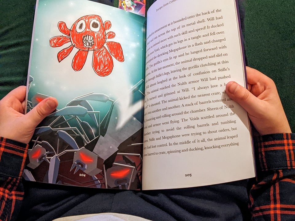 A peek inside the book