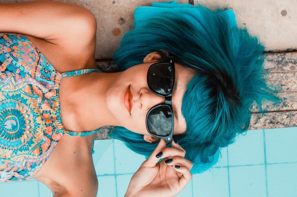 woman in sunglasses