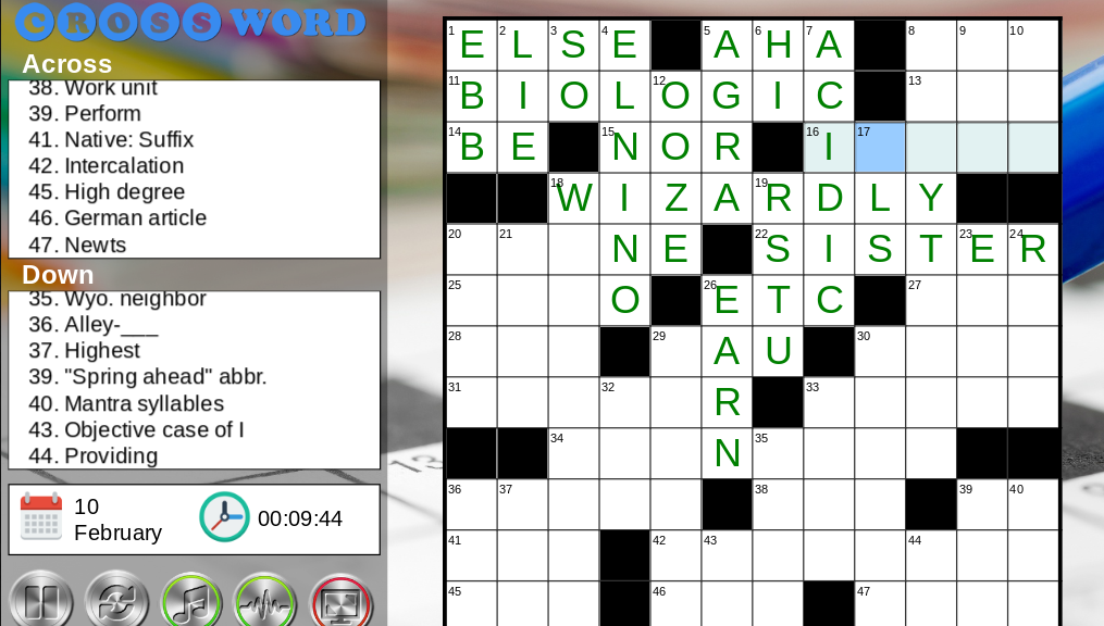 crossword