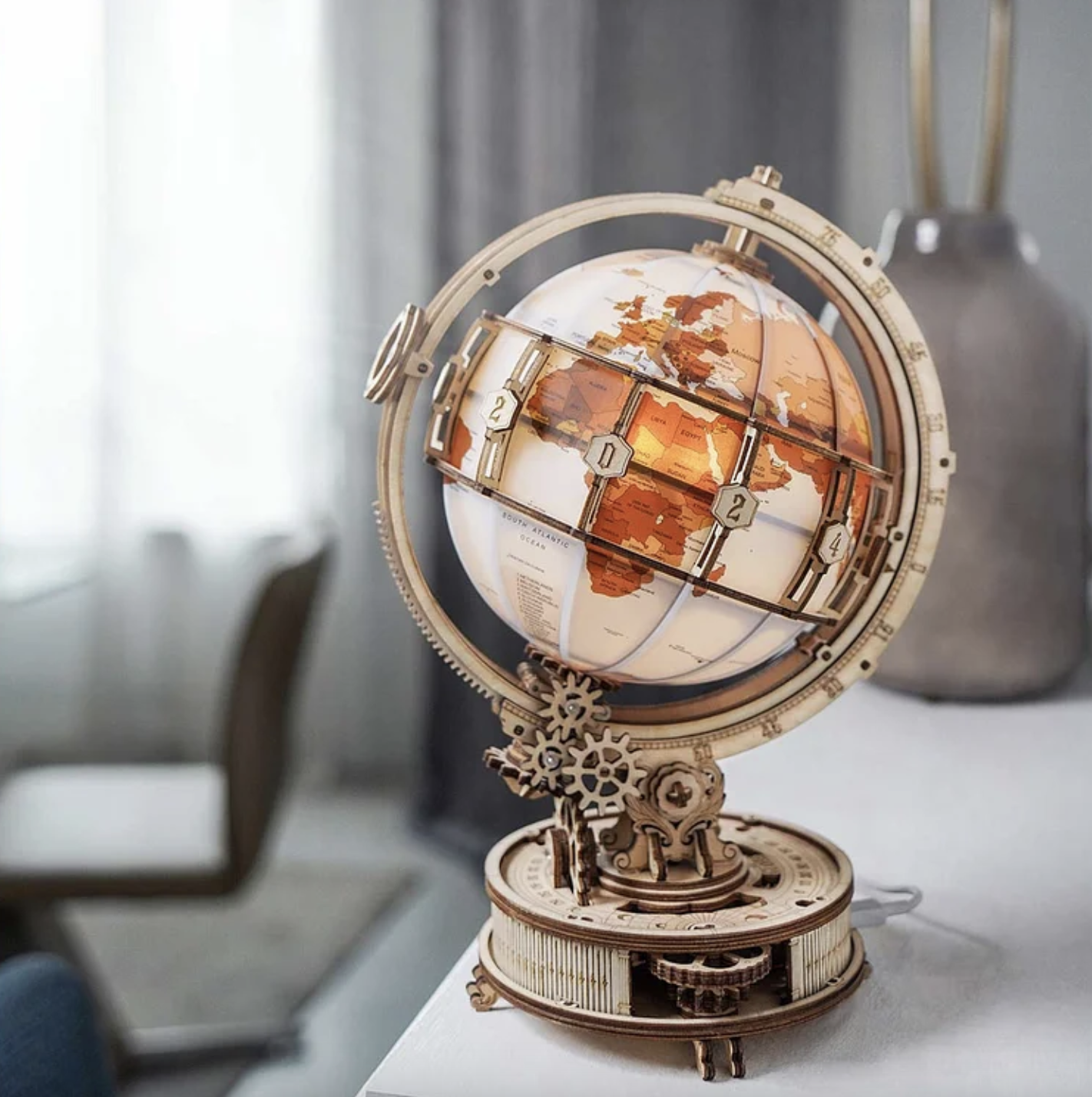 globe puzzle