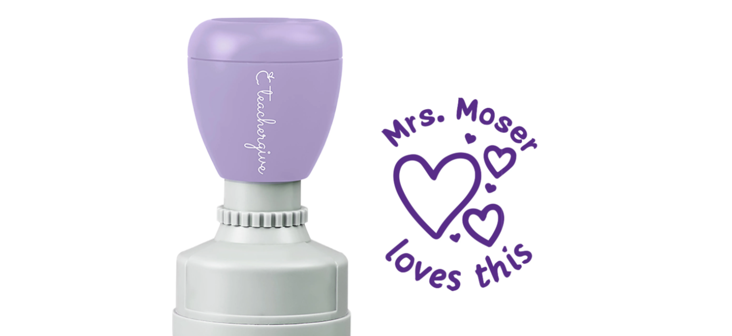 teacher gifts like this teacher stamp