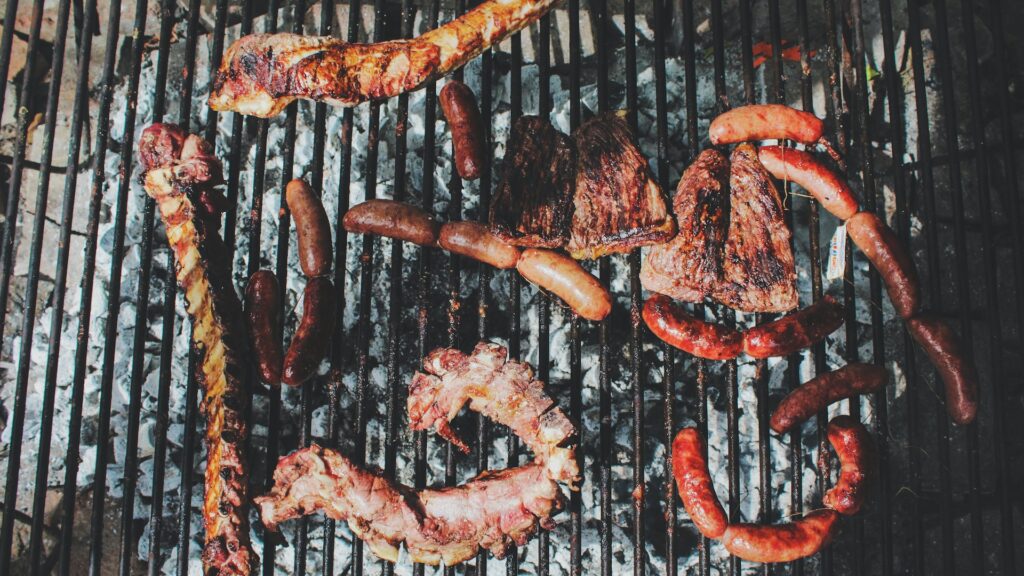 grilled food