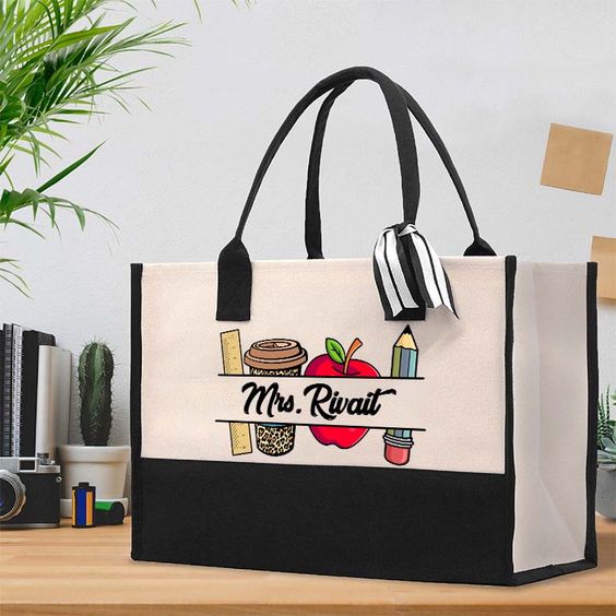 personalised teacher tote