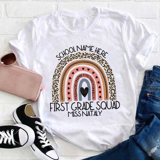 customized teacher top
