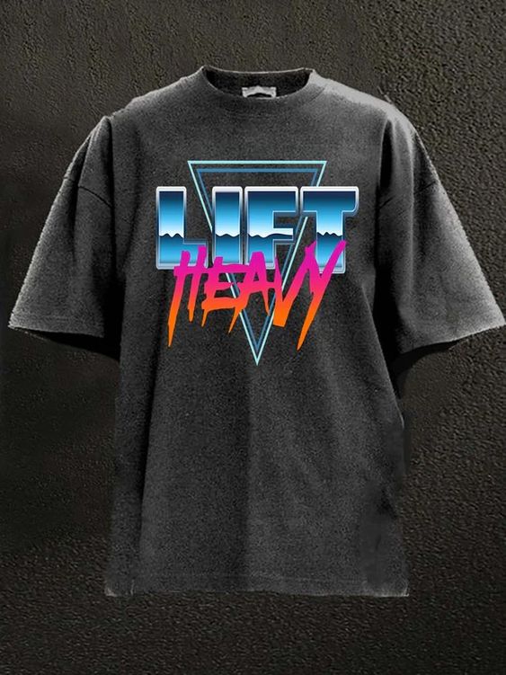 Lift heavy gym shirt