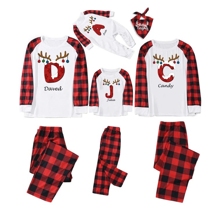 Matching family xmas pajamas