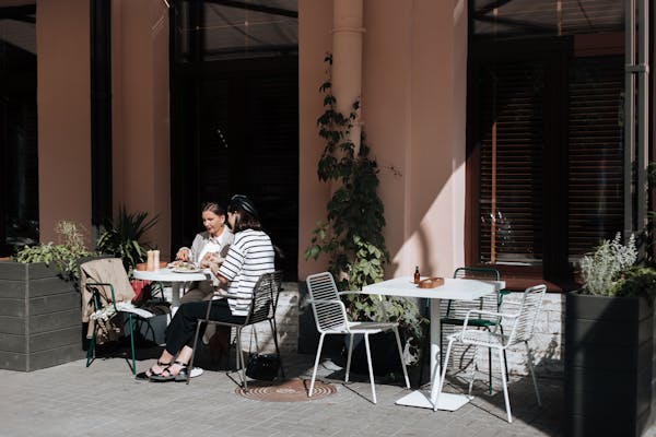 outdoor seating