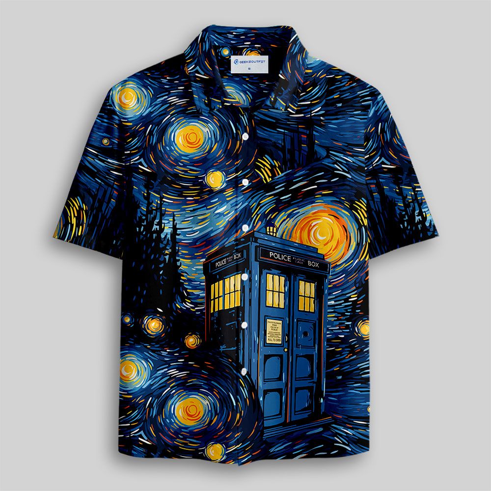 tardis art shirt
