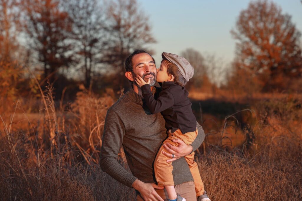 father and child